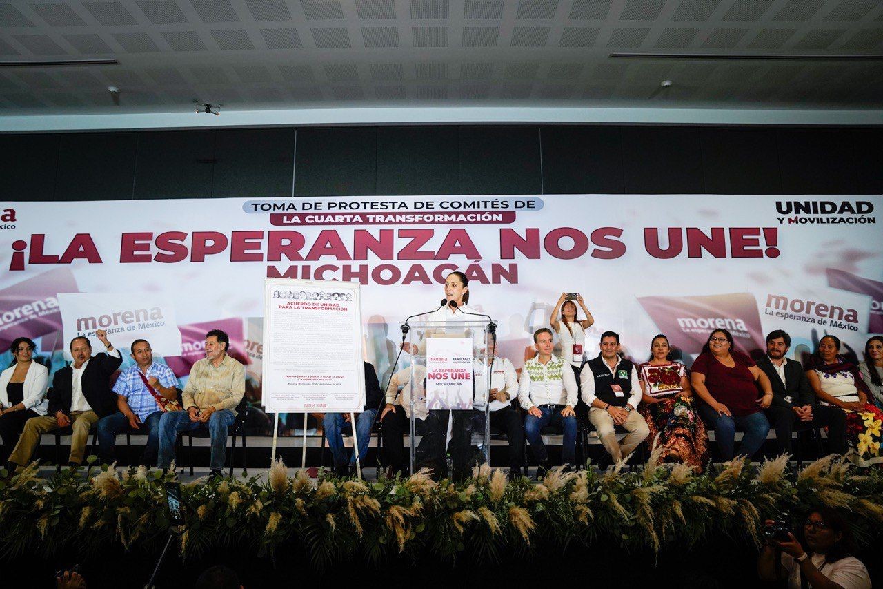 Encabeza Claudia Sheinbaum Firma Del Acuerdo De Unidad Por La Transformación Con Sectores De 5131